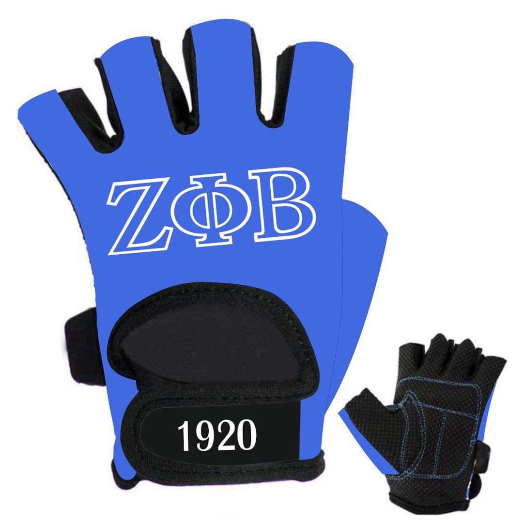 Zeta Phi Beta Weight Gloves